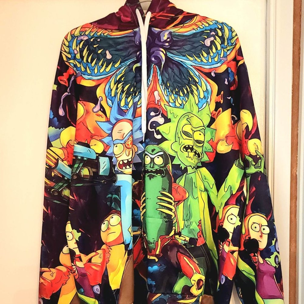Rick and morty rare hoodie